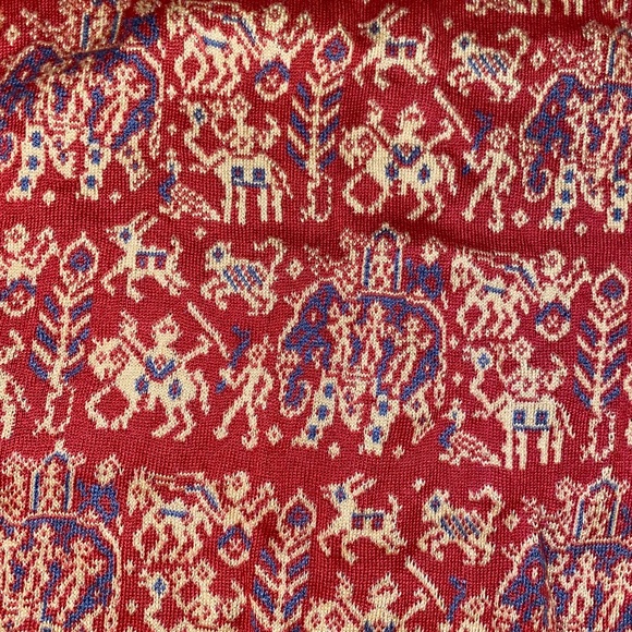 Peruvian Connection Elephant Pattern Pencil Skirt - Picture 2 of 4